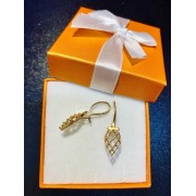 Серьги, золото 585 (14K), вес 2.2 г.