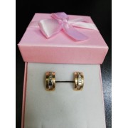 серьги, золото 585 (14K), вес 3.5 г.