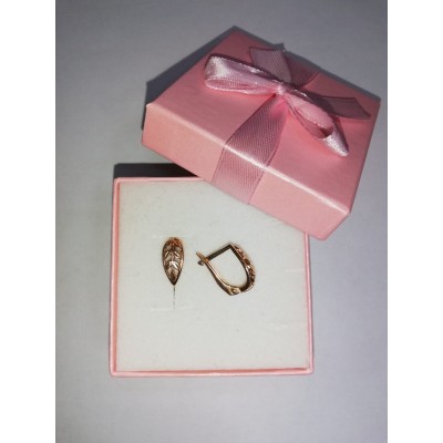 сережки, золото 585 (14K), вес 2.4 г. сережки, золото 585 (14K), вес 2.4 г.