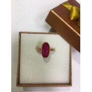 Кольцо с камнем, золото 585 (14K), вес 4.8 г.