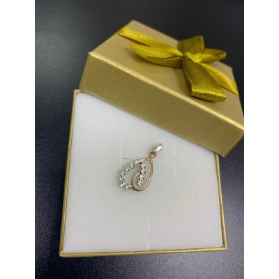 Подвеска , золото 585 (14K), вес 0.8 г. Подвеска , золото 585 (14K), вес 0.8 г.