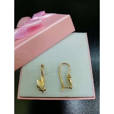Серьги , золото 585 (14K), вес 2.2 г. Серьги , золото 585 (14K), вес 2.2 г.