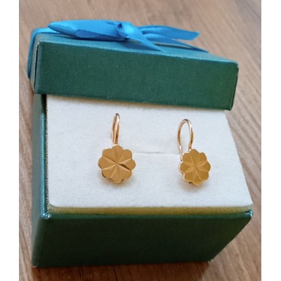 Серьги , золото 585 (14K), вес 3 г. Серьги , золото 585 (14K), вес 3 г.