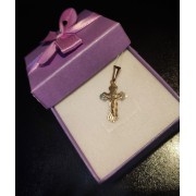 Крест , золото 585 (14K), вес 1.2 г.