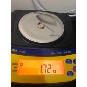 Кольцо золотое с фианитами, золото 585 (14K), вес 1.7 г.