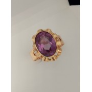 Кольцо с камням, золото 585 (14K), вес 6.9 г.