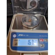 Подвеска лепесток, золото 585 (14K), вес 1.6 г.