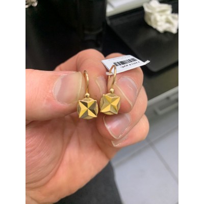 Серьги , золото 585 (14K), вес 3.6 г. Серьги , золото 585 (14K), вес 3.6 г.
