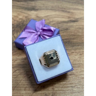 Печатка с камнем, золото 585 (14K), вес 4.6 г. Печатка с камнем, золото 585 (14K), вес 4.6 г.