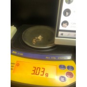 серьги золотые без вставок, золото 585 (14K), вес 3 г.