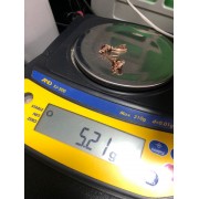 Серьги с камнями  , золото 585 (14K), вес 5.2 г.