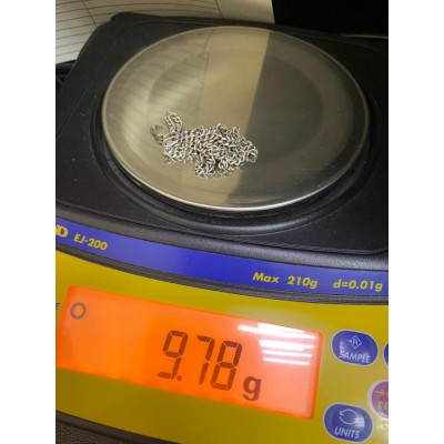 Цепь , серебро 925, вес 9.70 г. Цепь , серебро 925, вес 9.70 г.
