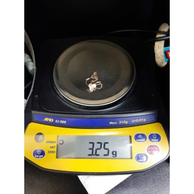 Серьги , золото 585 (14K), вес 3.2 г. Серьги , золото 585 (14K), вес 3.2 г.