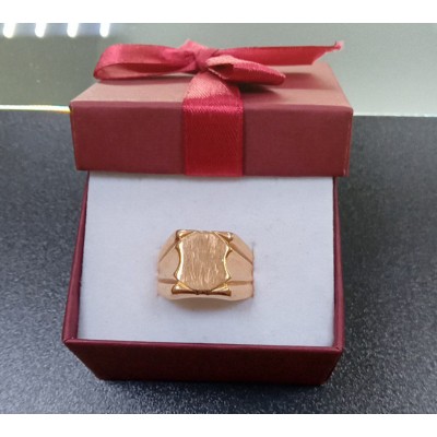 Печатка мужская, золото 585 (14K), вес 5.3 г. Печатка мужская, золото 585 (14K), вес 5.3 г.