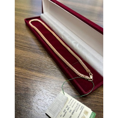 Цепь, золото 585 (14K), вес 26.4 г. Цепь, золото 585 (14K), вес 26.4 г.