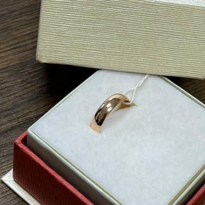 Новое обручальное кольцо , золото 585 (14K), вес 3 г. Новое обручальное кольцо , золото 585 (14K), вес 3 г.
