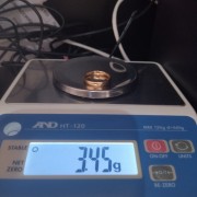 Обручальное кольцо , золото 585 (14K), вес 3.4 г.