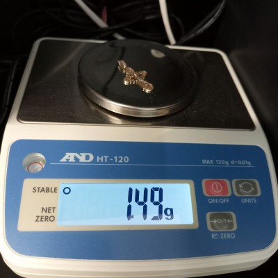 Крест, серебро 925, вес 1.4 г. Крест, серебро 925, вес 1.4 г.