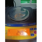 Серьги с камнями, золото 585 (14K), вес 2.49 г.