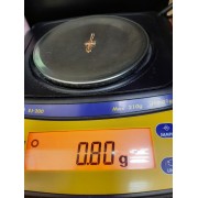 Крест, золото 585 (14K), вес 0.7 г.