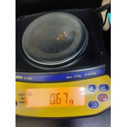 Крест, золото 585 (14K), вес 0.6 г.