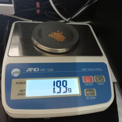 Цепь, золото 585 (14K), вес 1.9 г. Цепь, золото 585 (14K), вес 1.9 г.