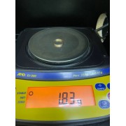 Обручальное кольцо, золото 585 (14K), вес 1.8 г.