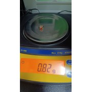 Кольцо с камнем, лом, золото 585 (14K), вес 0.82 г.