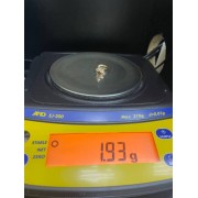 Кольцо с камнями, золото 585 (14K), вес 1.9 г.