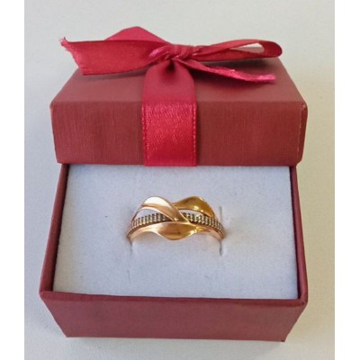 Кольцо с камнями, золото 585 (14K), вес 2.6 г. Кольцо с камнями, золото 585 (14K), вес 2.6 г.