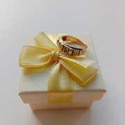 Кольцо с камнями, золото 585 (14K), вес 3.48 г.