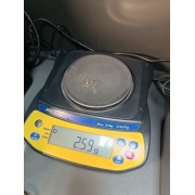 Серьги с камнями, золото 585 (14K), вес 2.5 г.