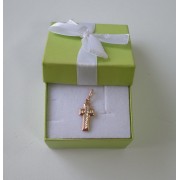 Крест, золото 585 (14K), вес 1.5 г.