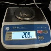 Крест, серебро 925, вес 2 г.