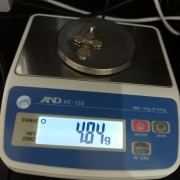 крест, серебро 925, вес 4.8 г.