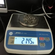 цепь, серебро 925, вес 21.4 г.