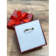 Обручальное кольцо, золото 585 (14K), вес 2.3 г.