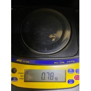 Серьги, золото 585 (14K), вес 0.7 г.