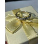 Кольцо спаси и сохрани, лом, серебро 925, вес 2.7 г.
