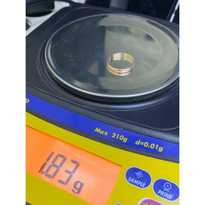 Обручальное кольцо , золото 585 (14K), вес 1.8 г. Обручальное кольцо , золото 585 (14K), вес 1.8 г.