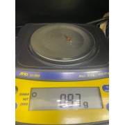 Крест, золото 585 (14K), вес 0.8 г.