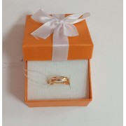 Обручальное кольцо, золото 585 (14K), вес 1.7 г.