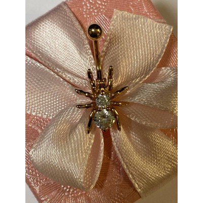 Пирсинг паук, золото 585 (14K), вес 1.27 г. Пирсинг паук, золото 585 (14K), вес 1.27 г.