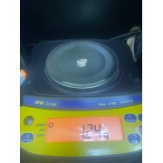 Серьга с камнями , золото 585 (14K), вес 1.2 г.