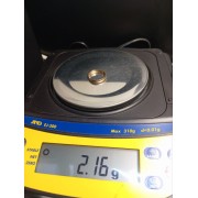 Обручальное кольцо, золото 585 (14K), вес 2.1 г.