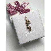 Новая подвеска, золото 585 (14K), вес 1.1 г.