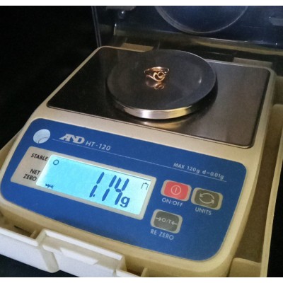 Кольцо, золото 585 (14K), вес 1.1 г. Кольцо, золото 585 (14K), вес 1.1 г.