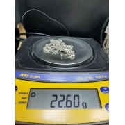 Цепь, лом, серебро 925, вес 22.6 г.