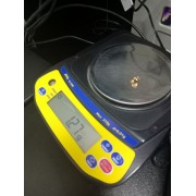 Подвеска с камнем, лом, золото 585 (14K), вес 1.2 г.