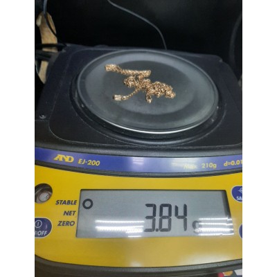 Цепь , золото 585 (14K), вес 3.8 г. Цепь , золото 585 (14K), вес 3.8 г.